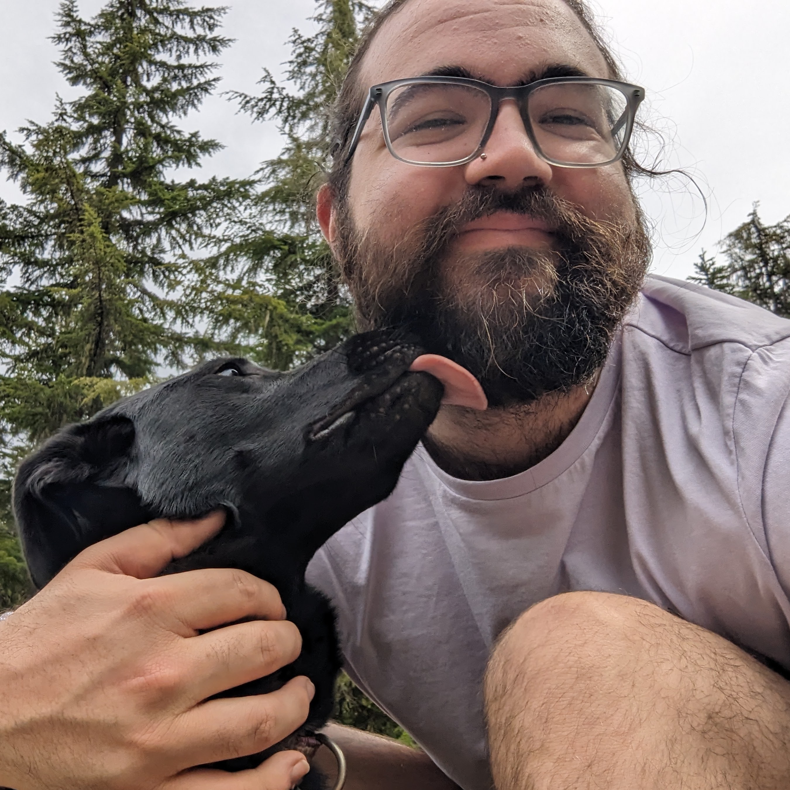 portrait of me with Stevie